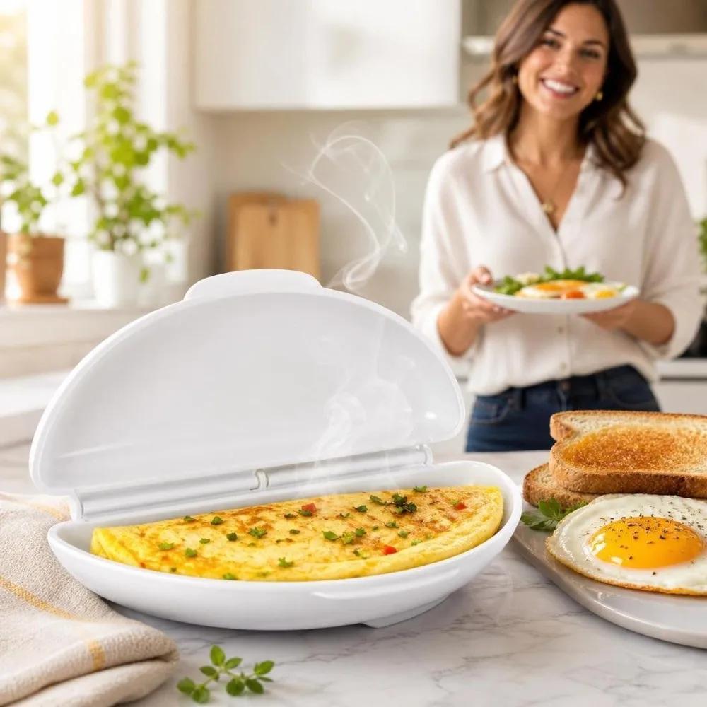 Microwave Egg Cooker – Non-Stick BPA-Free Egg Poacher