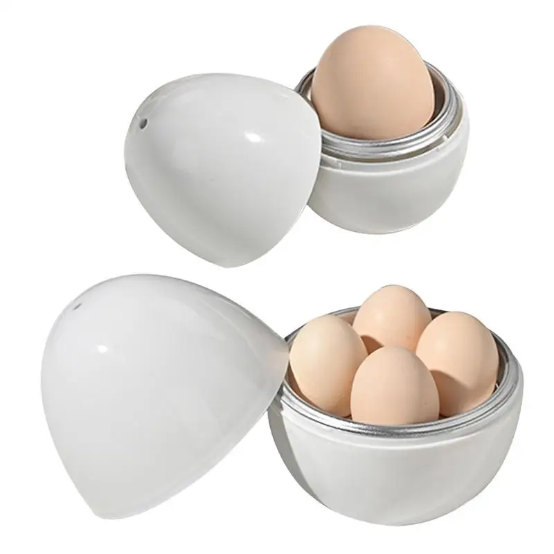 4-Cavity Microwave Egg Cooker – Hard-Boiled Egg Maker - Image 2