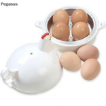 Chicken-Shaped Microwave Egg Steamer – Egg Cooker