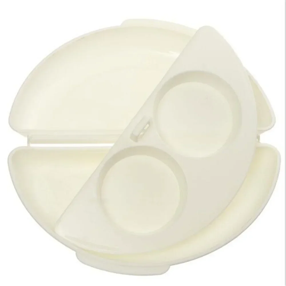 White Microwave Omelette Maker – Silicone Egg Steamer - Image 4
