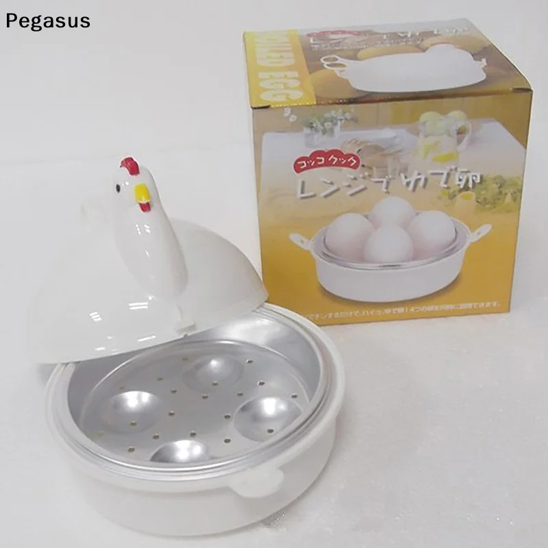 Chicken-Shaped Microwave Egg Steamer – Egg Cooker - Image 3