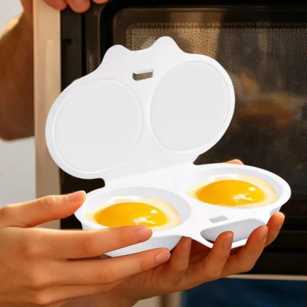 Microwave Egg Cooker – Heat-Resistant, Easy-Clean Egg Steamer