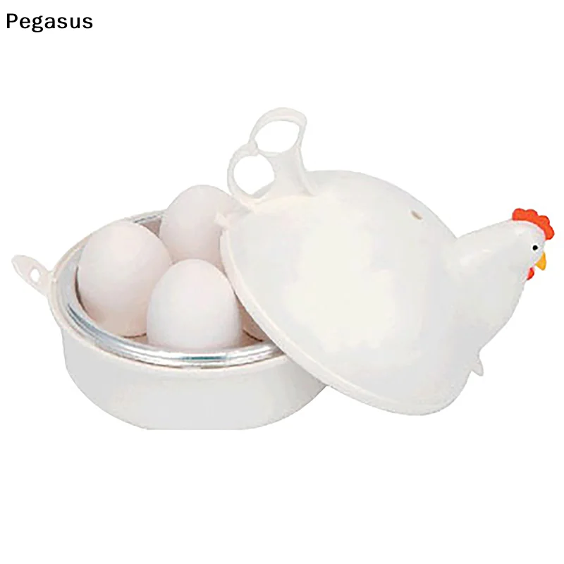 Chicken-Shaped Microwave Egg Steamer – Egg Cooker - Image 5