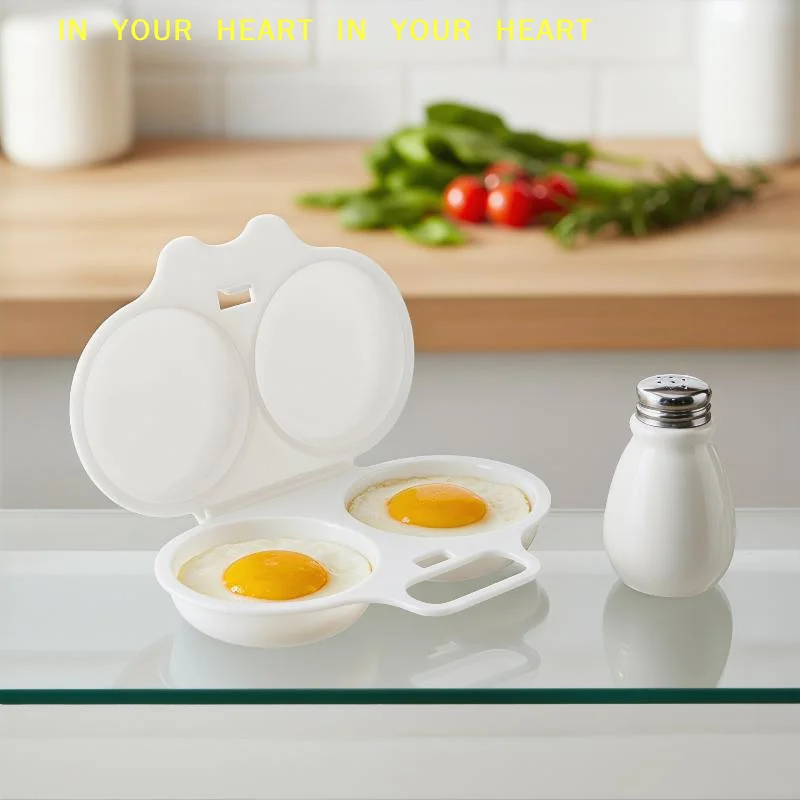 2-Cavity Microwave Egg Poacher – Heat-Resistant Reusable Cooker - Image 5