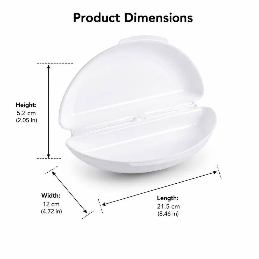 Microwave Egg Cooker – Non-Stick BPA-Free Egg Poacher - Image 5