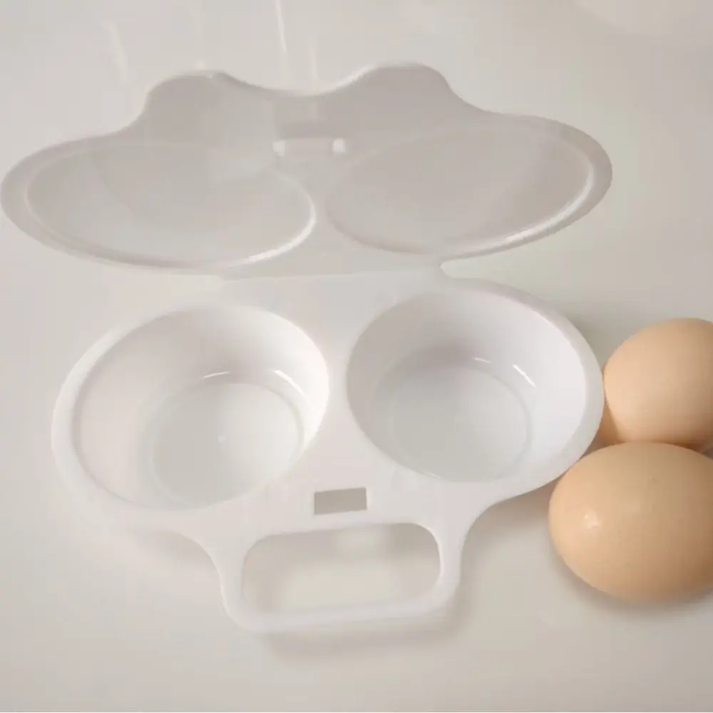 Microwave Egg Cooker – Heat-Resistant, Easy-Clean Egg Steamer - Image 3