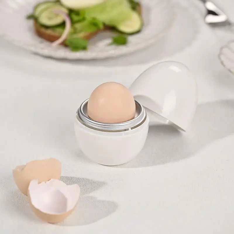 4-Cavity Microwave Egg Cooker – Hard-Boiled Egg Maker - Image 3