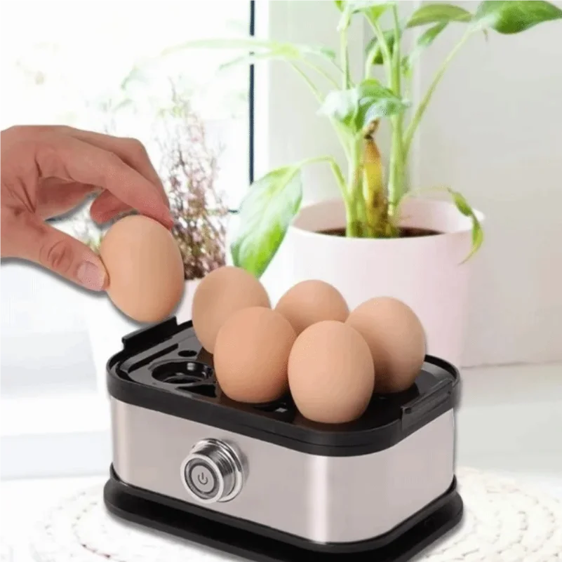6-Egg Electric Egg Cooker – 200W Auto Shut-Off - Image 5