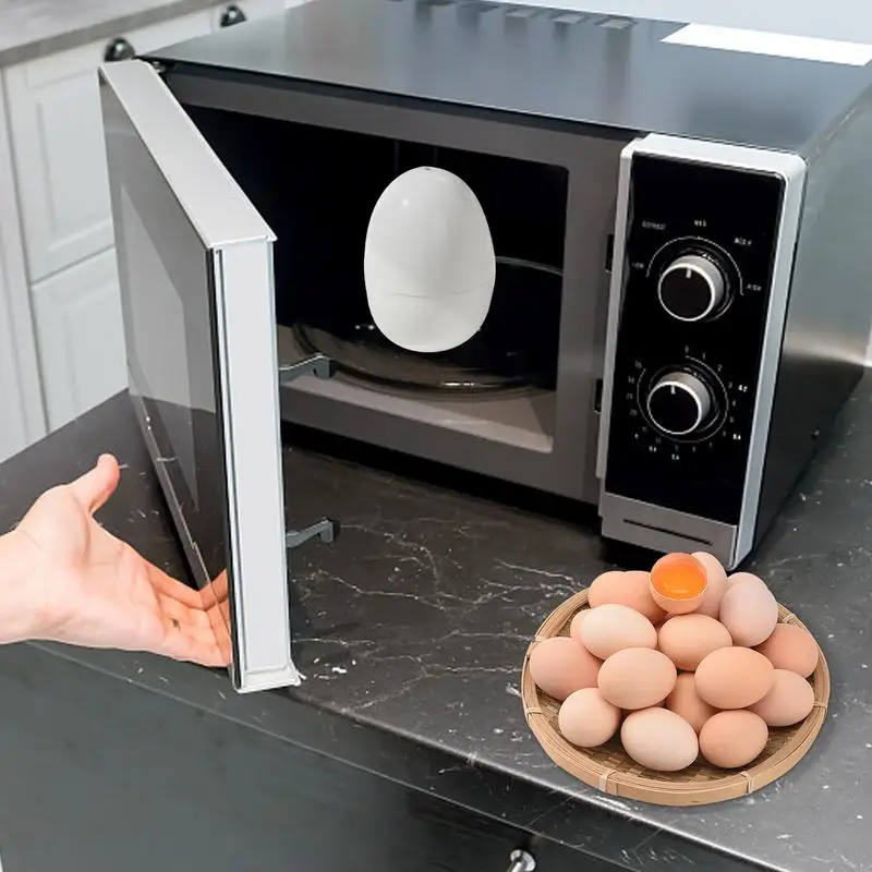 4-Cavity Microwave Egg Cooker – Hard-Boiled Egg Maker - Image 4
