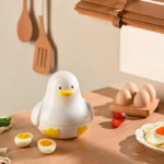 Duck Microwave Egg Cooker – Hard & Soft Boiled Egg Steamer