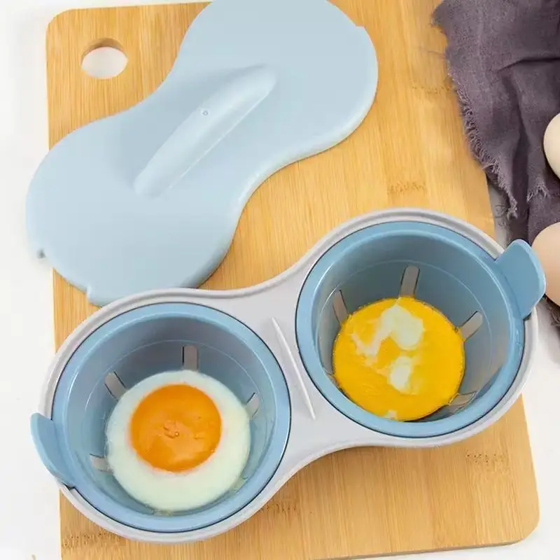 Microwave Egg Cooker – Egg Poacher & Vegetable Steamer